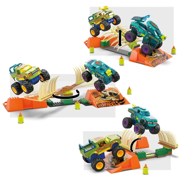 MEGA HOT WHEELS SMASH N CRASH WREX BONEYARD 332 τεμ.