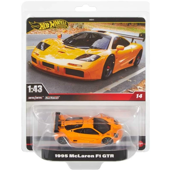 HOT WHEELS ΣΥΛΛΕΚΤΙΚΑ ΑΥΤΟΚΙΝΗΤΑΚΙΑ 1:43 - 1995 McLAREN F1 GTR