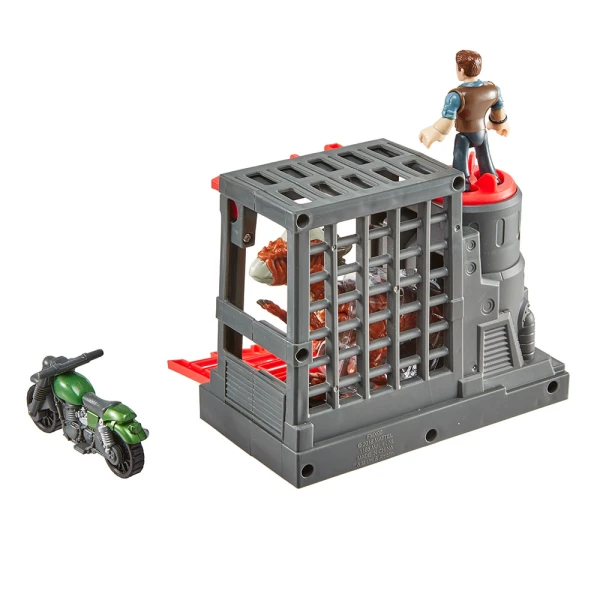 IMAGINEXT JURASSIC WORLD DINOSAUR AND FIGURE - 4 DESIGNS