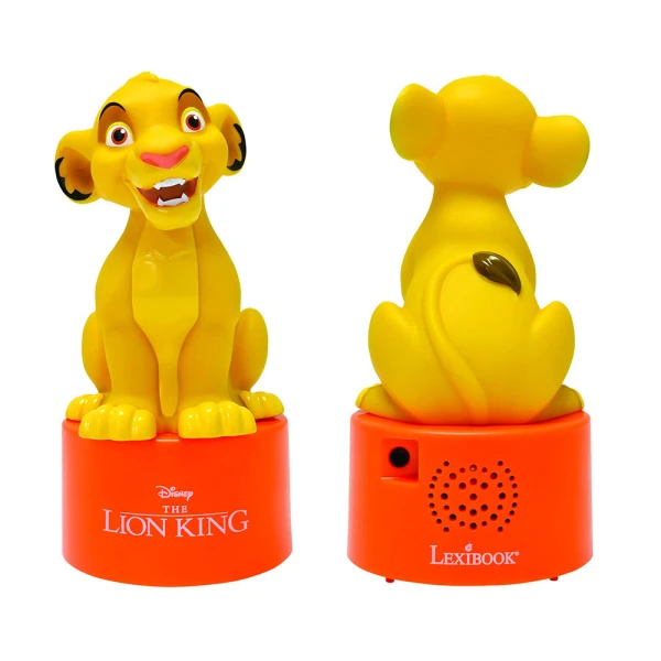 LEXIBOOK 3D NIGHT LIGHT AND SPEAKER LION KING