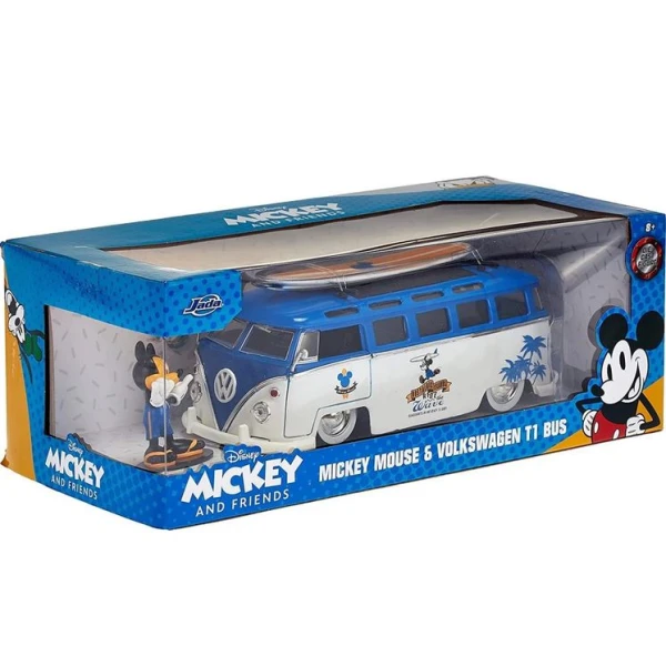 MICKEY VAN WITH FIGURE 1:24