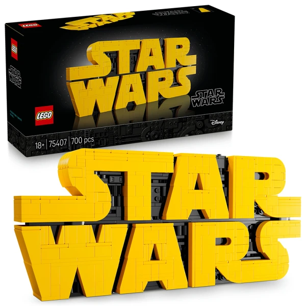 LEGO® STAR WARS™ BRICK-BUILT STAR WARS LOGO