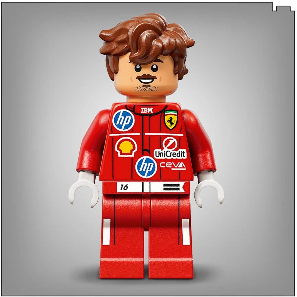 LEGO® EDITIONS SCUDERIA FERRARI HP CHARLES LECLERC HELMET