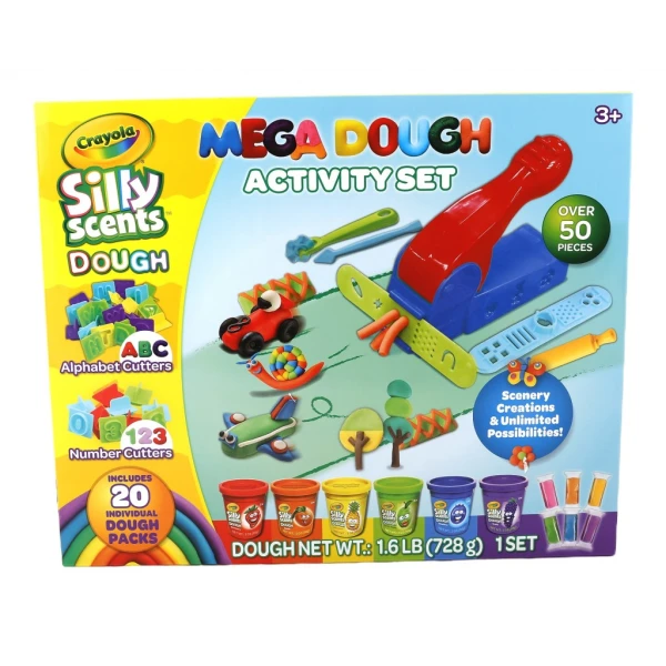 CRAYOLA SILLY SCENTS MEGA DOUGH ACTIVITY SET