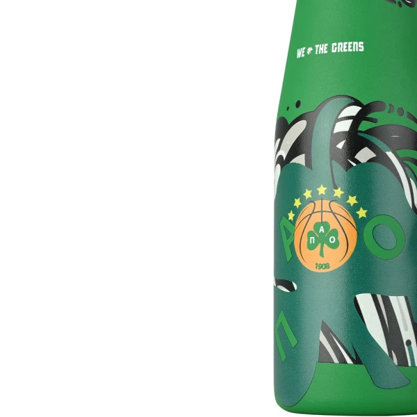 ESTIA HOME ART THERMAL TRAVEL FLASK 500ml - PANATHINAIKOS WE THE GREENS