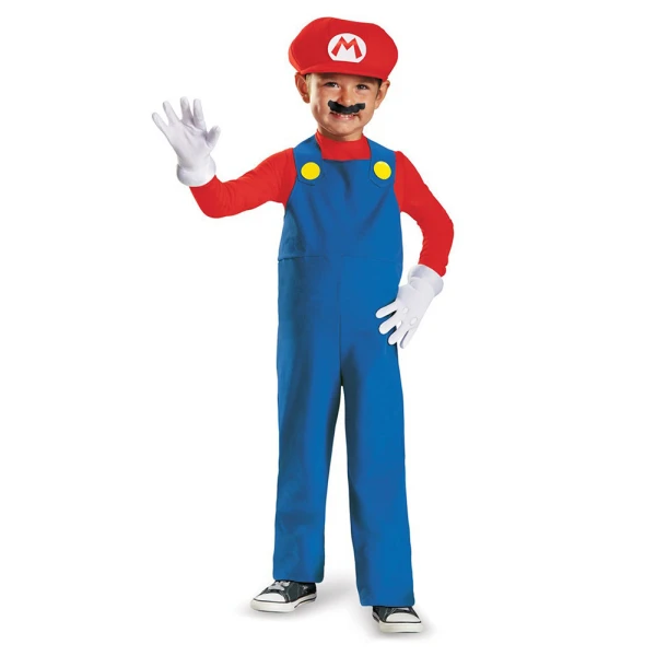 KIDS CARNIVAL COSTUME MARIO TODDLER