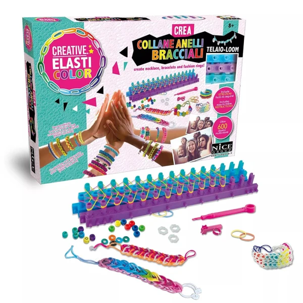 BRACELET AND NECKLACE LOOM CRAFT SET