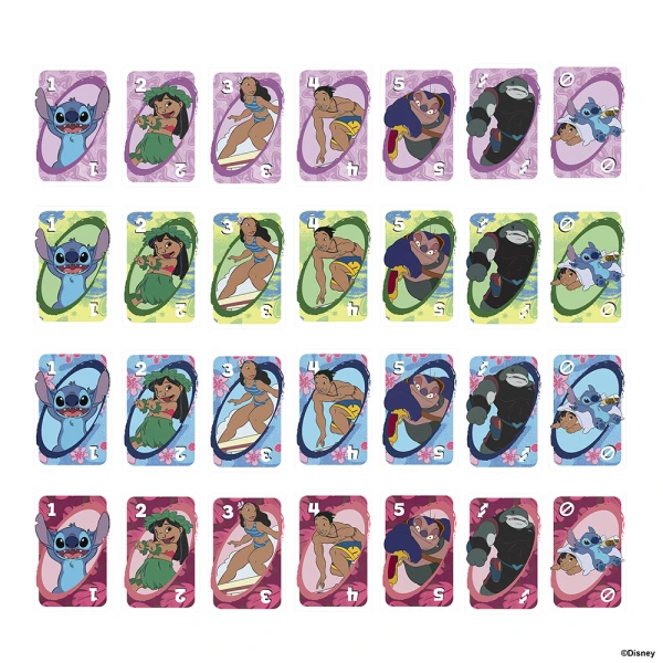 ΕΠΙΤΡΑΠΕΖΙΟ ΚΑΡΤΩΝ UNO LILO & STITCH