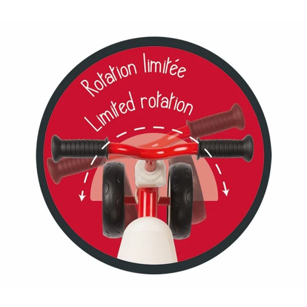 SMOBY ΠΟΔΟΚΙΝΗΤΟ ROOKIE RIDE-ON RED