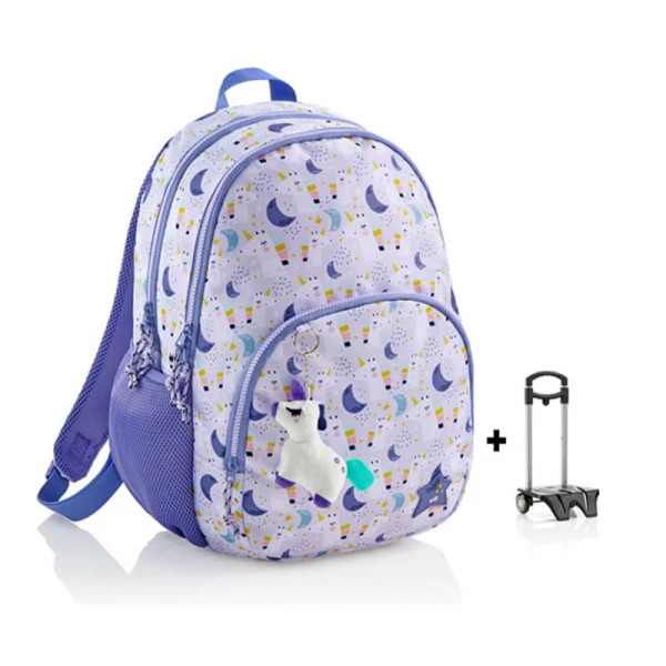 MIQUELRIUS ΤΣΑΝΤΑ ΠΛΑΤΗΣ TROLLEY 41X28X16.5 εκ. UNICORN