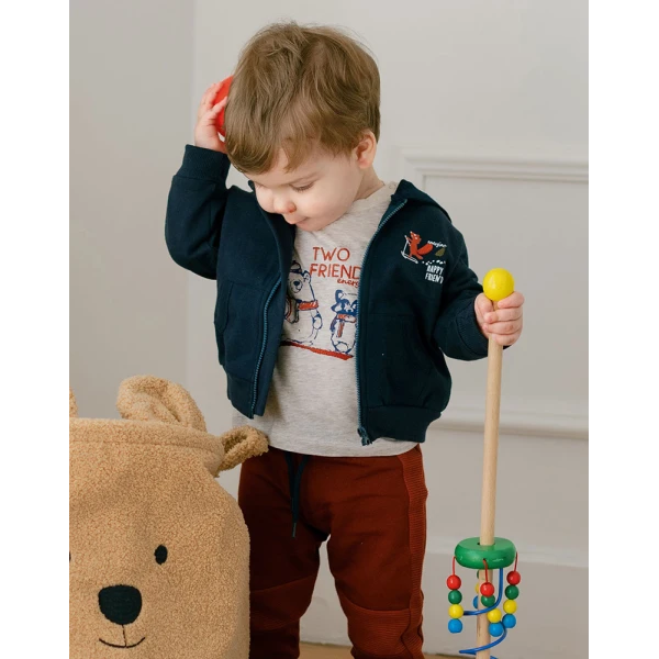 ENERGIERS BABY BOY SET 3 pcs PAPRIKA
