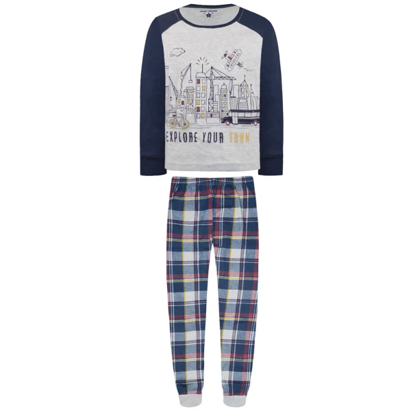 ENERGIERS BEBE BOY PYJAMAS CHECKED
