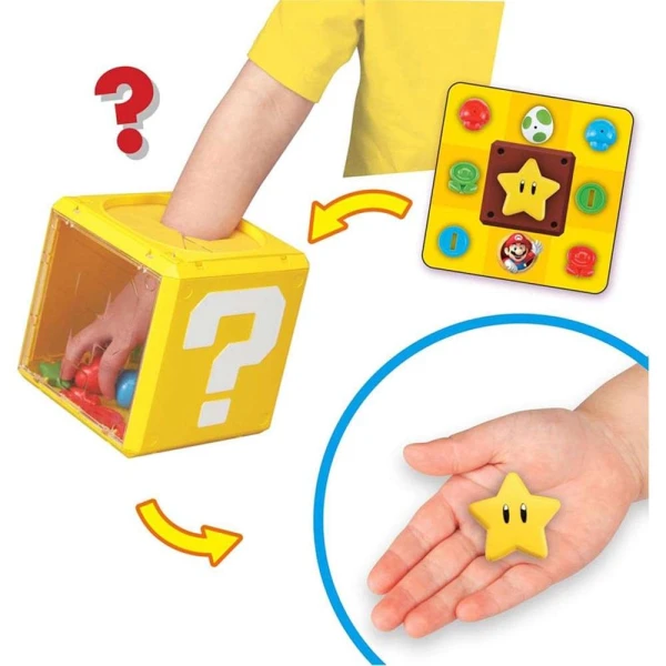 SUPER MARIO ΕΠΙΤΡΑΠΕΖΙΟ ΠΑΙΧΝΙΔΙ QUESTION BLOCK GAME