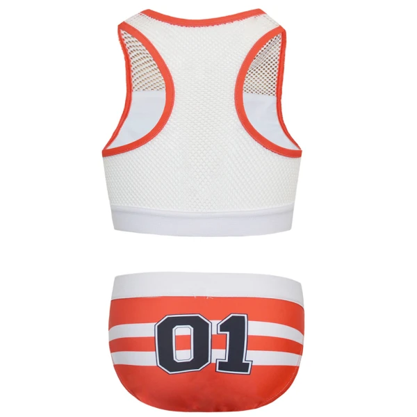 ENERGIERS KIDS SWIMSUIT RED