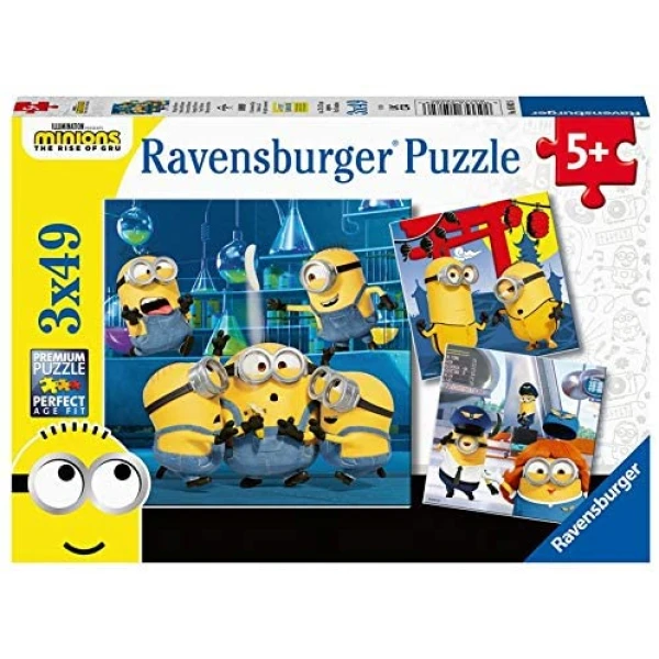 RAVENSBURGER ΠΑΖΛ 3X49 τεμ. MINIONS