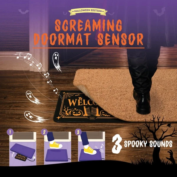 LEGAMI SCREAMING DOORMAT - UNDERMAT WITH SOUND EFFECTS
