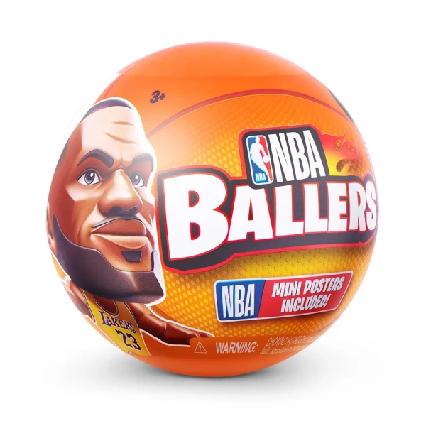 ZURU ΜΙΝΙΑΤΟΥΡΑ ΣΥΛΛΕΚΤΙΚΗ ΕΚΠΛΗΞΗ 5 SURPRISE SEASON 1 NBA BALLERS