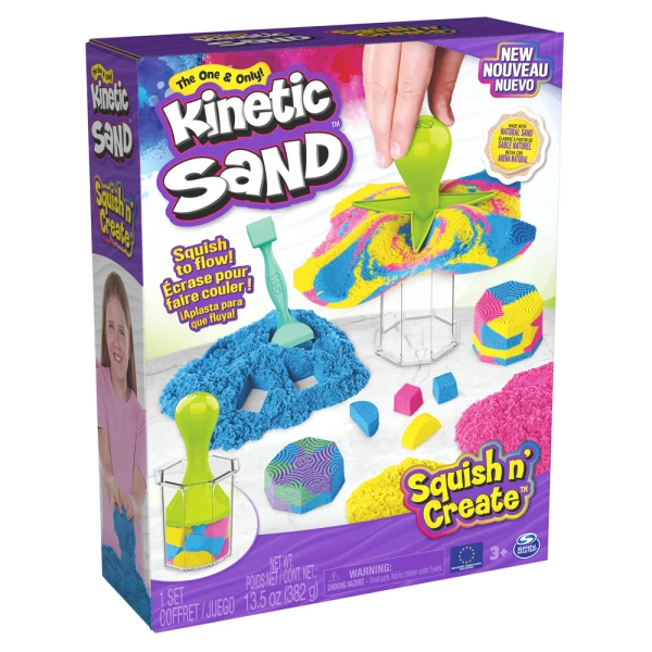 KNS KINETIC SAND SQUISH N\' CREATE