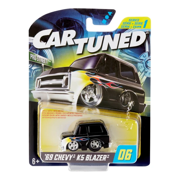 CAR-TUNED™ AYTOKINHTO ΣΕΙΡΑ 1 - \'69 CHEVY K5 BLAZER ΜΑΥΡΟ