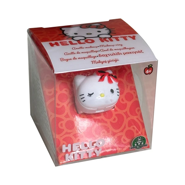 HELLO KITTY RING WITH LIP BALM - SEVERAL DESIGNS