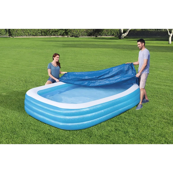 BESTWAY RECTANGLE POOL COVER 305X183 cm