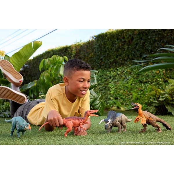 JURASSIC WORLD REBIRTH - DINOSAUR WITH MOVABLE PARTS - MAIASAURA
