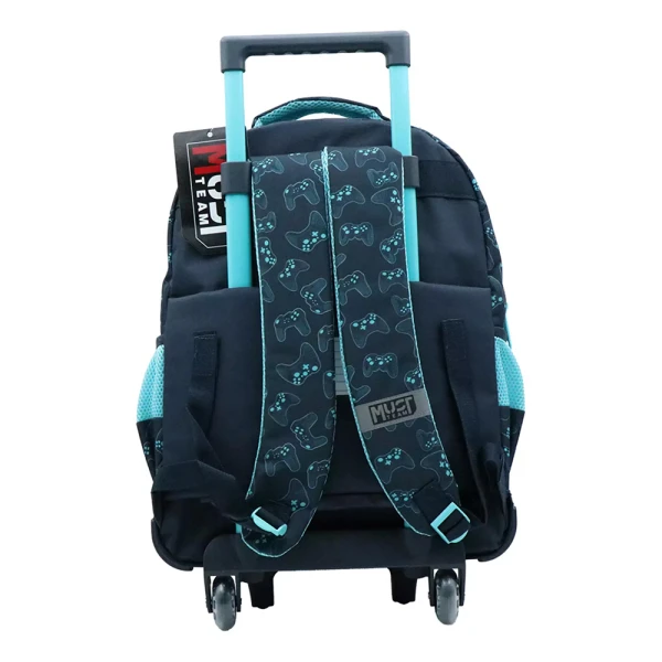 MUST TEAM SCHOOL TROLLEY BACKPACK 34x20x44 cm 3 CASES GAME ON
