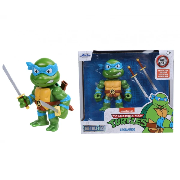 TURTLES METAL FIGURE 10 cm LEONARDO