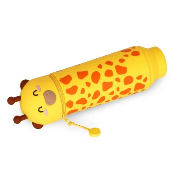 LEGAMI 2 IN 1 SILICONE PENCIL CASE KAWAII - GIRAFFE