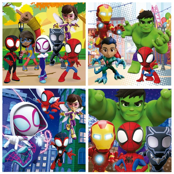 EDUCA PROGRESSIVE ΠΑΖΛ 6-9-12-16 τεμ. SPIDEY & HIS AMAZING FRIENDS
