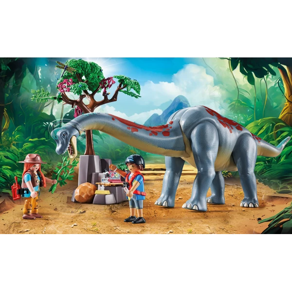 PLAYMOBIL DINOS BRACHIOSAURUS WITH HOVERCRAFT