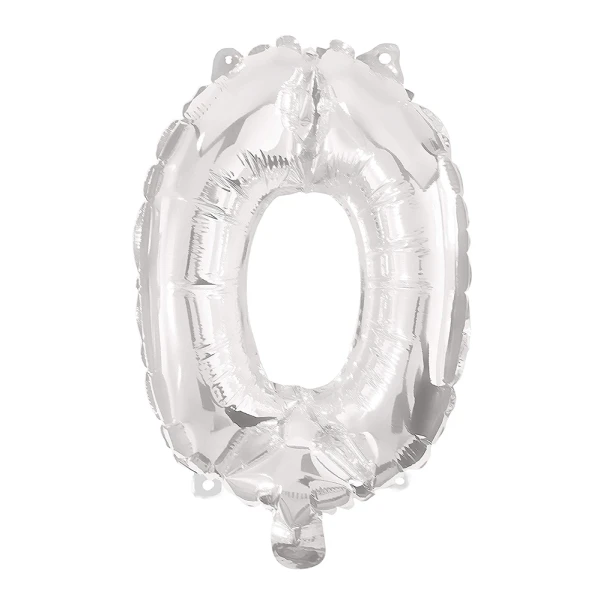 BALLOON SILVER FOIL 95 cm No 0