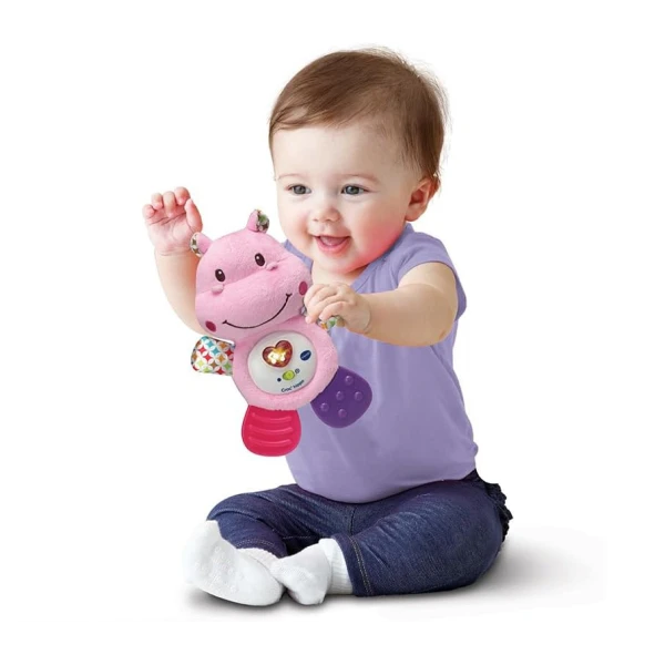 V-TECH PINK MUSICAL TEETHING HIPPO