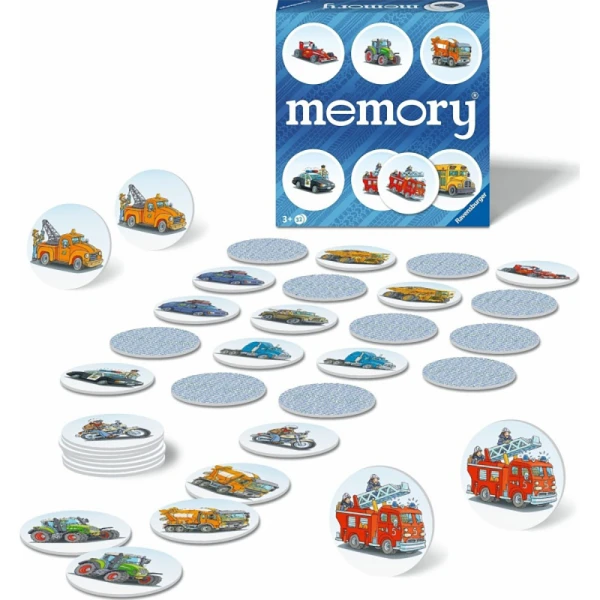 RAVENSBURGER MEMORY GAME VEHICLES