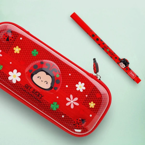 LEGAMI PENCIL CASE WONDERWOW - LADYBUG