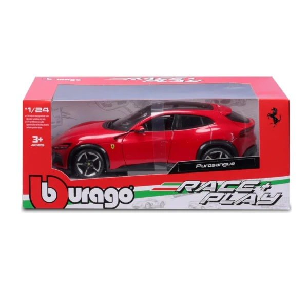 BBURAGO 1:24 FERRARI PUROSANGUE RED