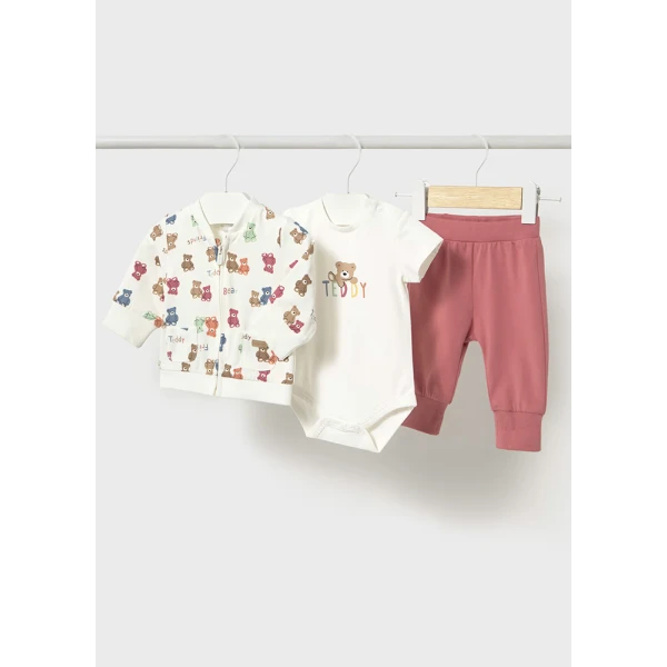 MAYORAL TRACKSUIT 3 PIECES BODY TERRACOTTA 