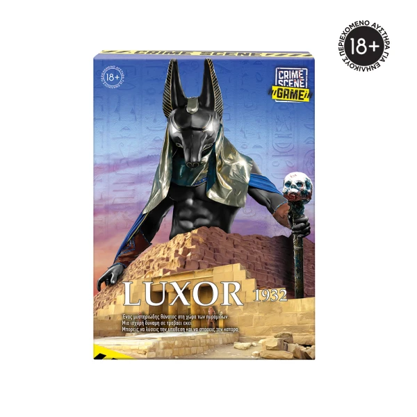 AS GAMES BOARD GAME CRIME SCENE LUXOR 1932 FOR AGES 18+ AND 1+ PLAYERS