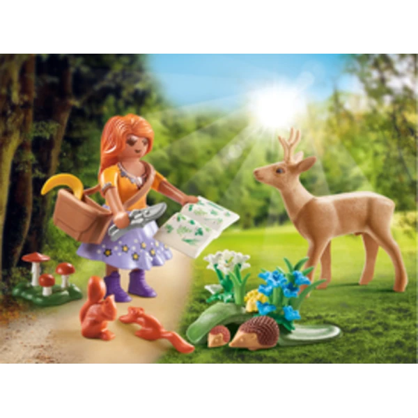 PLAYMOBIL FAMILY FUN GIFT SET PLANT SCIENTIST