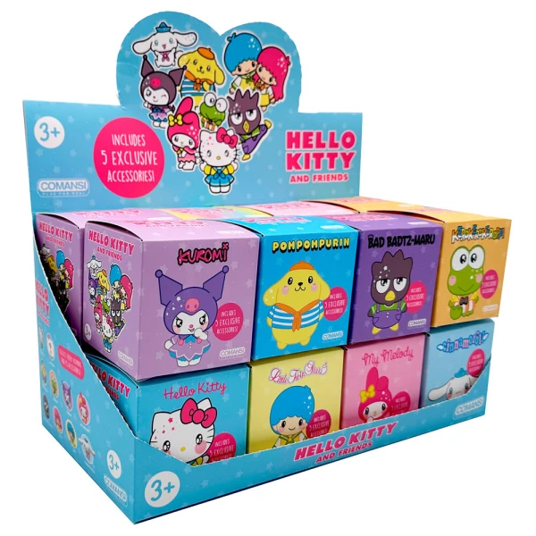 COMANSI ΜΙΝΙΑΤΟΥΡΑ 6 cm HELLO KITTY - ΔΙΑΦΟΡΑ ΣΧΕΔΙΑ