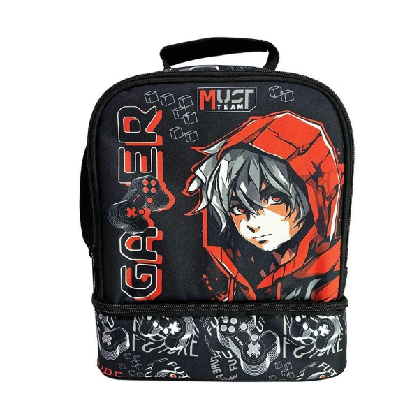 MUST TEAM INSULATED LUNCH BAG 22x16x28 cm – GAMER