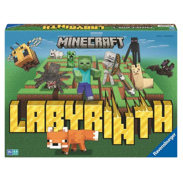 RAVENSBURGER FAMILY BOARD GAME LABYRINTH MINECRAFT