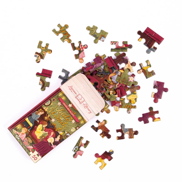 JIGSAW LIBRARY ΜΙΝΙ ΠΑΖΛ 50 τεμ. - 6 ΣΧΕΔΙΑ