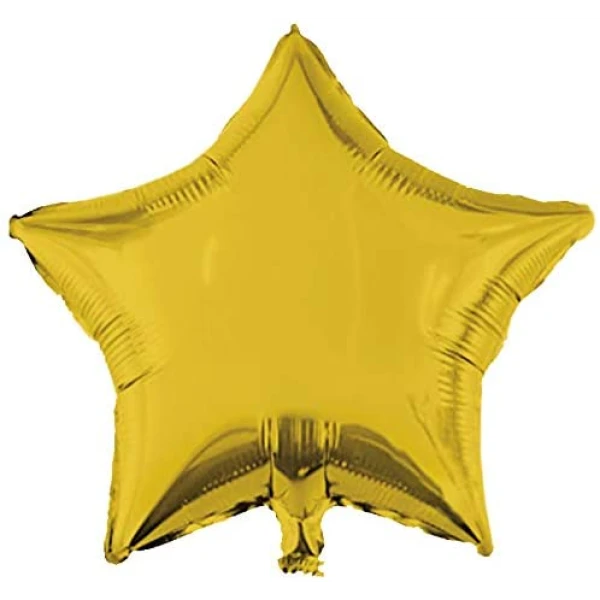 BALLOON STAR GOLD FOIL 46 cm