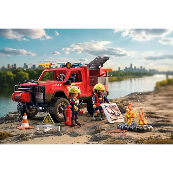 PLAYMOBIL CITY ACTION ΦΟΡΤΗΓΟ ΠΥΡΟΣΒΕΣΤΙΚΗΣ ΠΑΝΤΟΣ ΕΔΑΦΟΥΣ