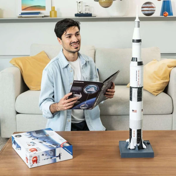RAVENSBURGER 3D ΠΑΖΛ 432 τεμ. ΠΥΡΑΥΛΟΣ APOLLO SATURN V