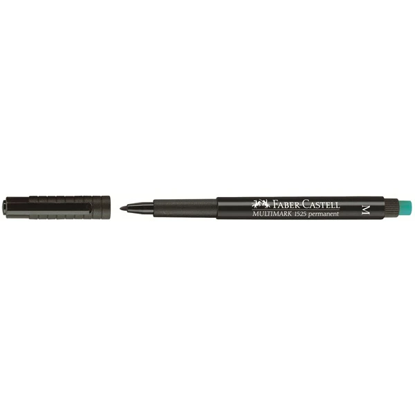 FABER-CASTELL ΜΑΡΚΑΔΟΡΟΣ OHP-MARKER CD PLUS MEDIUM BLACK