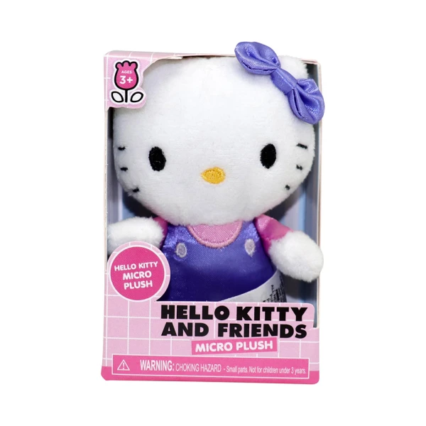 HELLO KITTY PLUSH 8 cm - 6 DESIGNS