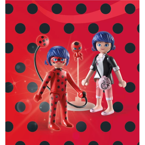 PLAYMOBIL MIRACULOUS MARINETTE & LADYBUG 
