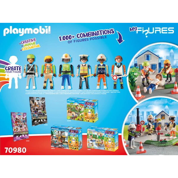 PLAYMOBIL MY FIGURES ΠΥΡΟΣΒΕΣΤΙΚΗ ΔΙΑΣΩΣΗ